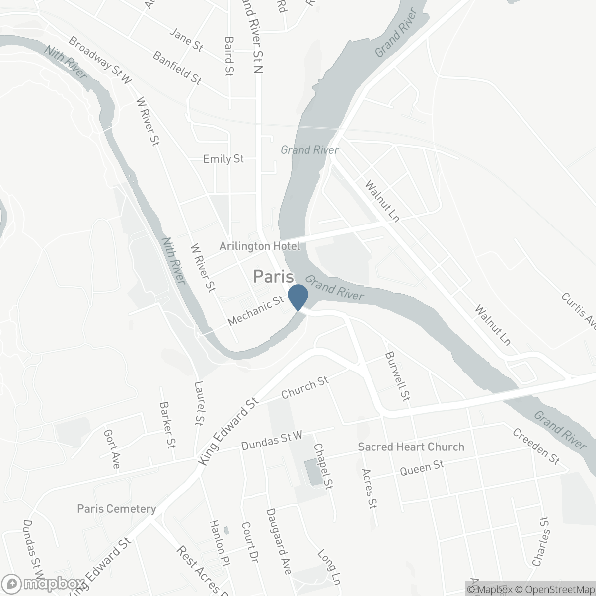 7 GRAND RIVER Street N Unit# 203, Paris, Ontario N3L 2L9